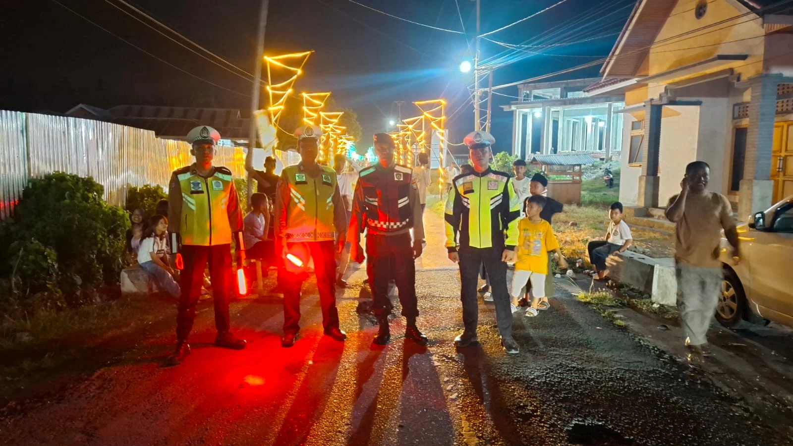 *Amankan Perayaan Lebaran Ketupat, Polres Touna Pastikan Kegiatan Berjalan Kondusif*