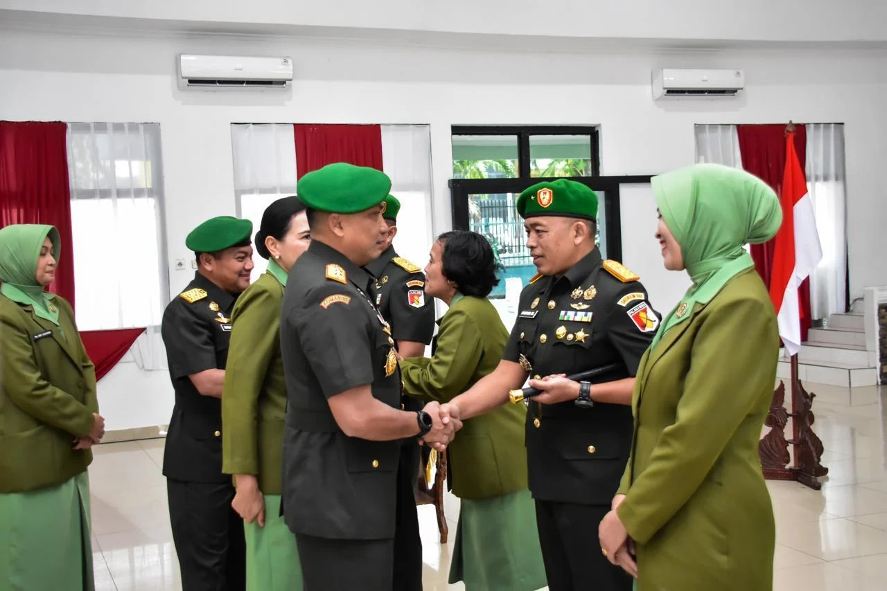 Pangdam XXIII/PW Pimpin Sertijab Danrem 132/Tadulako