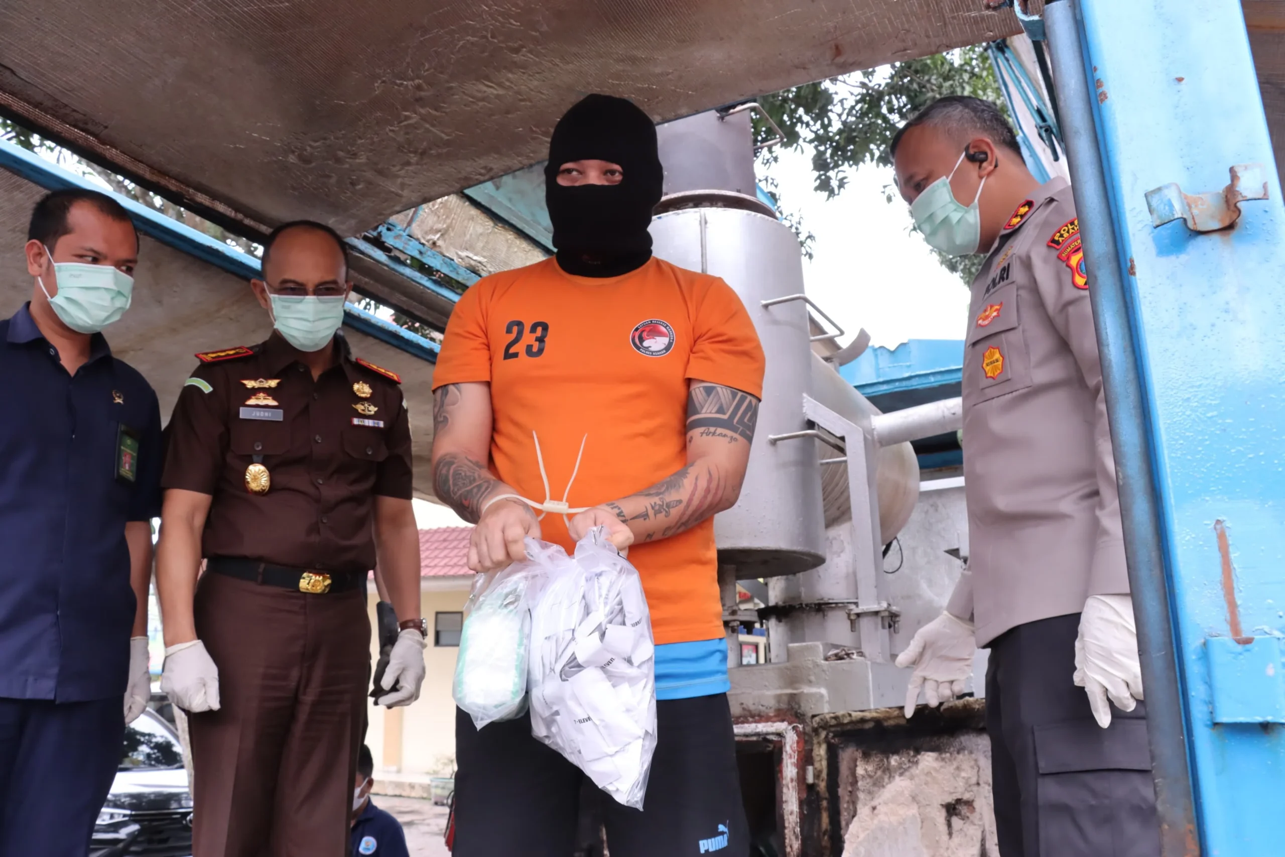 Polres Asahan Musnahkan 9,9 Kg Sabu dan 827 Vape Narkotika, Selamatkan 10.750 Jiwa