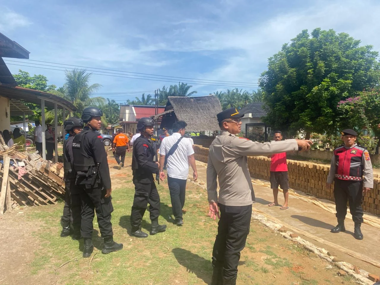 Warga Temukan Mortir, Polres Labuhanbatu Gerak Cepat Jaga Keselamatan Masyarakat