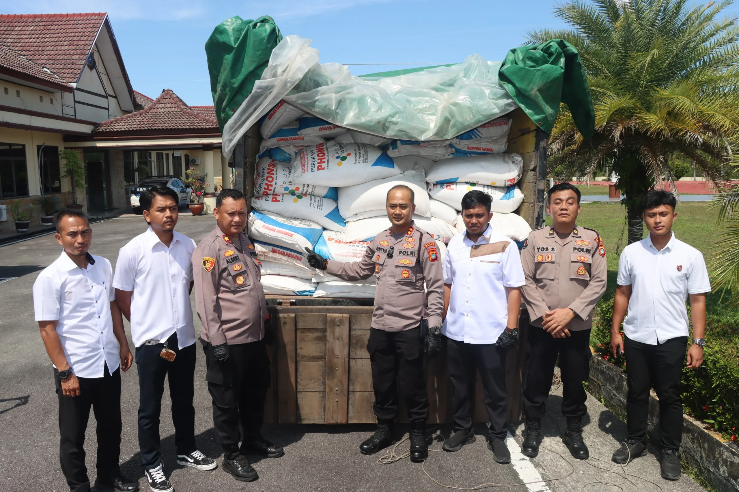 Polres Bangka Barat Perketat Pengawasan Distribusi Pupuk Subsidi Usai Kasus Penyelewengan 10 Ton
