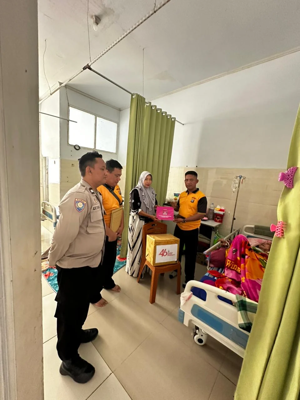 *Wujud Kepedulian Kapolda Sulteng, Sat Binmas Polres Touna Antar Langsung Tali Asih untuk Purnawirawan dan Warakawuri*
