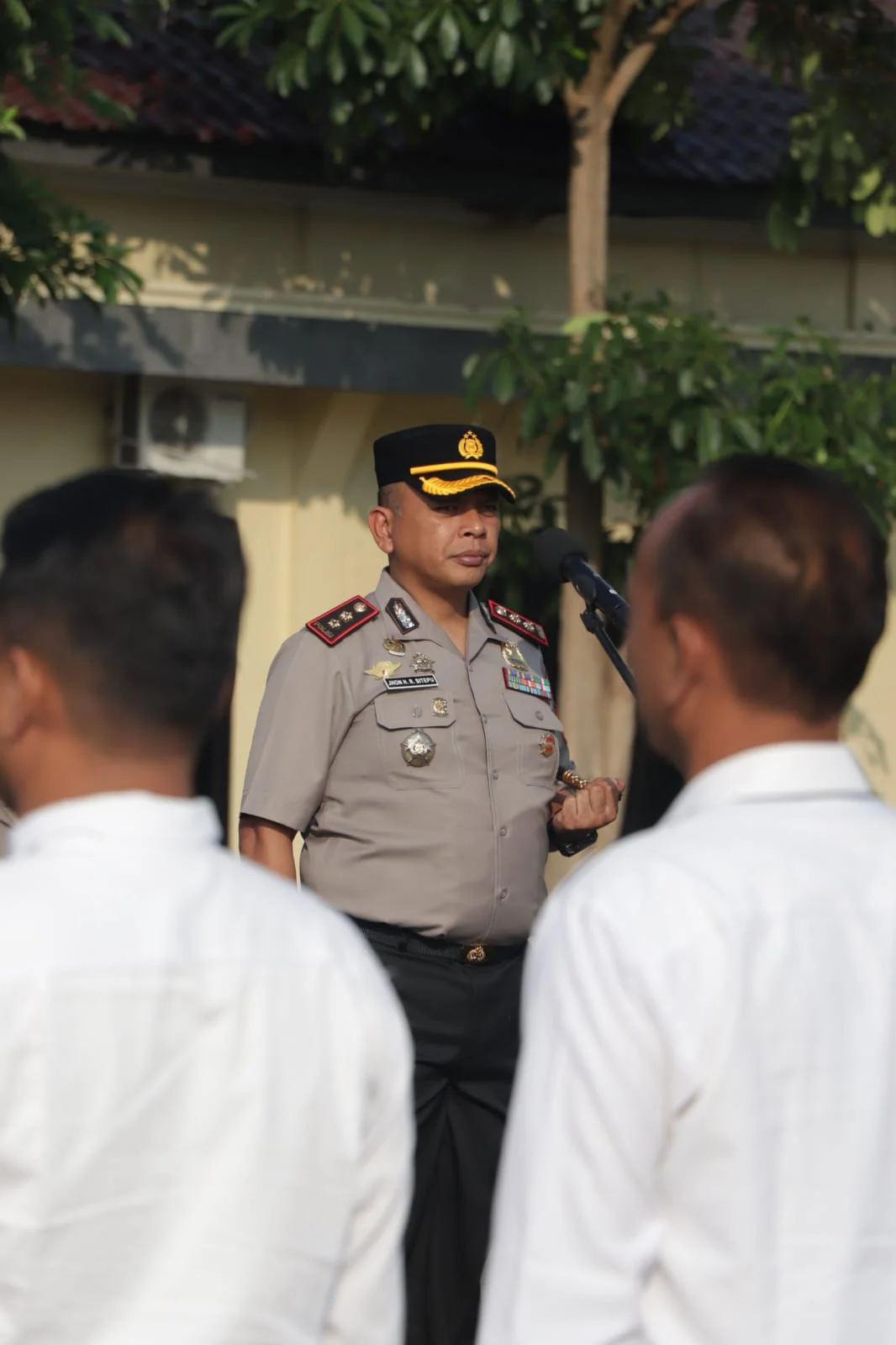 Kapolres Sergai Cek Ruangan Call Center 110, SPKT, dan Penjagaan Samapta.
