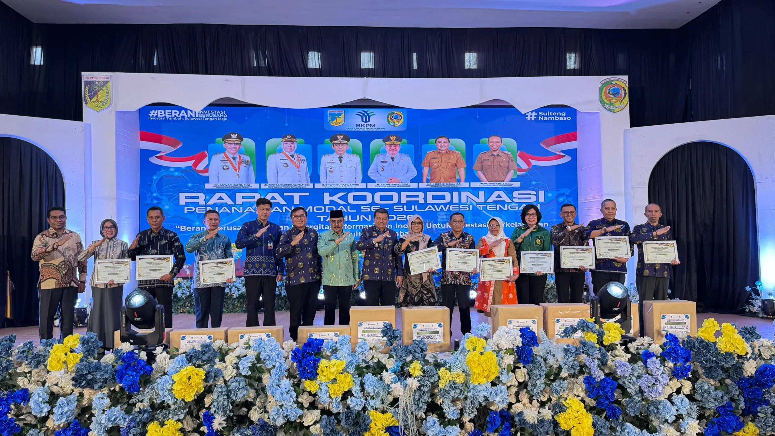 Kadis DPMPTSP Sulteng Moh Rifani, S.Sos, Sukses Menyelenggarakan Rapat Koordinasi Se - Sulteng 2026 Di Kabupaten Parimo
