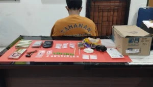 Polres Bangka Barat Bongkar Peredaran Narkoba di Mentok, Tiga Pengedar Diamankan dengan Puluhan Paket Sabu