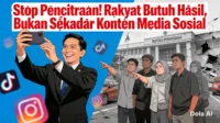*Stop Pencitraan! Rakyat Butuh Hasil, Bukan Sekadar Konten Media Sosial*