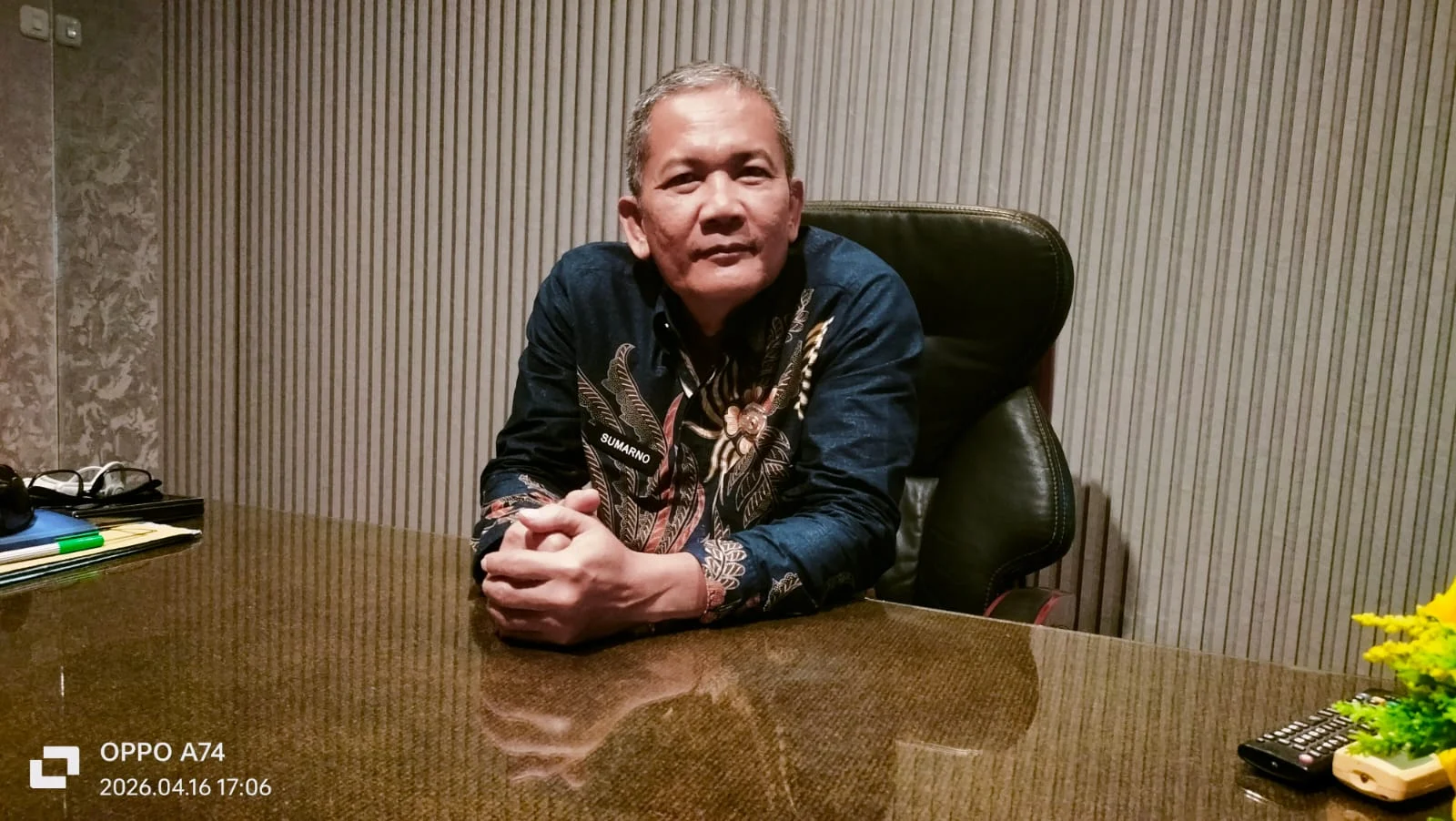 Kadis Koperasi - UMKM Sulteng Sumarno, SE, Akan  Buka Pelatihan Calon Wira Usaha Baru Untuk Tambah  Lapangan Pekerjaan, Serta Pengurangan Angka Pengangguran Dan Kemiskinan Di Sulawesi Tengah 