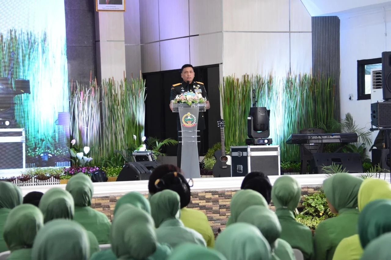 PERAYAAN HUT KE-80 PERSIT, PANGDAM XXIII/PW SOROTI PERAN STRATEGIS PERSIT