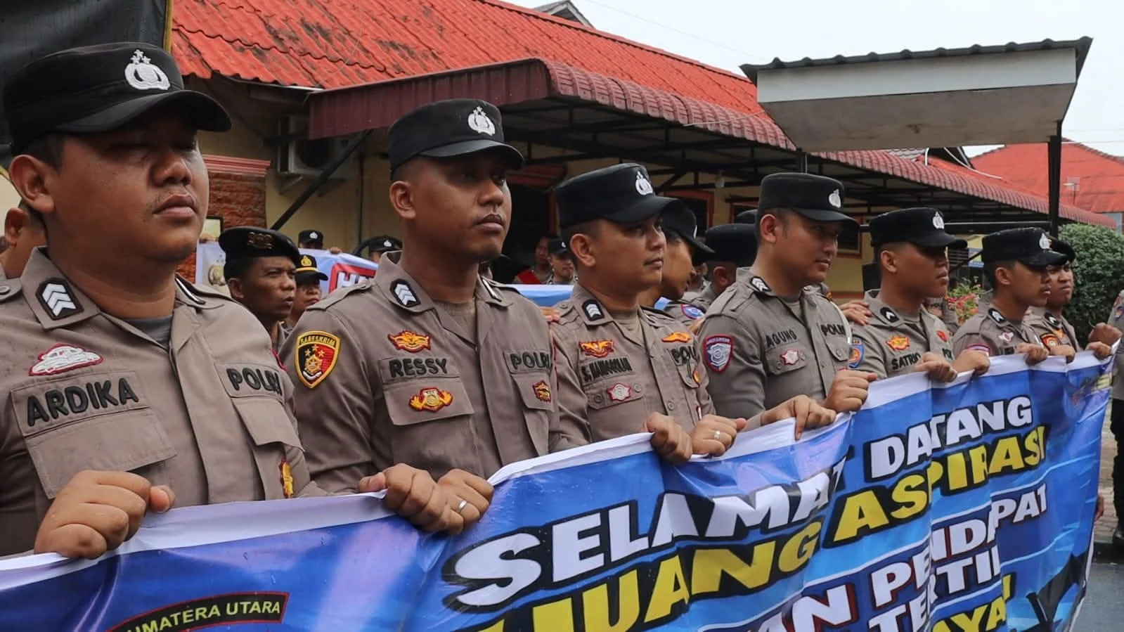 Uji Kesiapsiagaan, Polres Tebing Tinggi Laksanakan Simulasi Sispam Mako