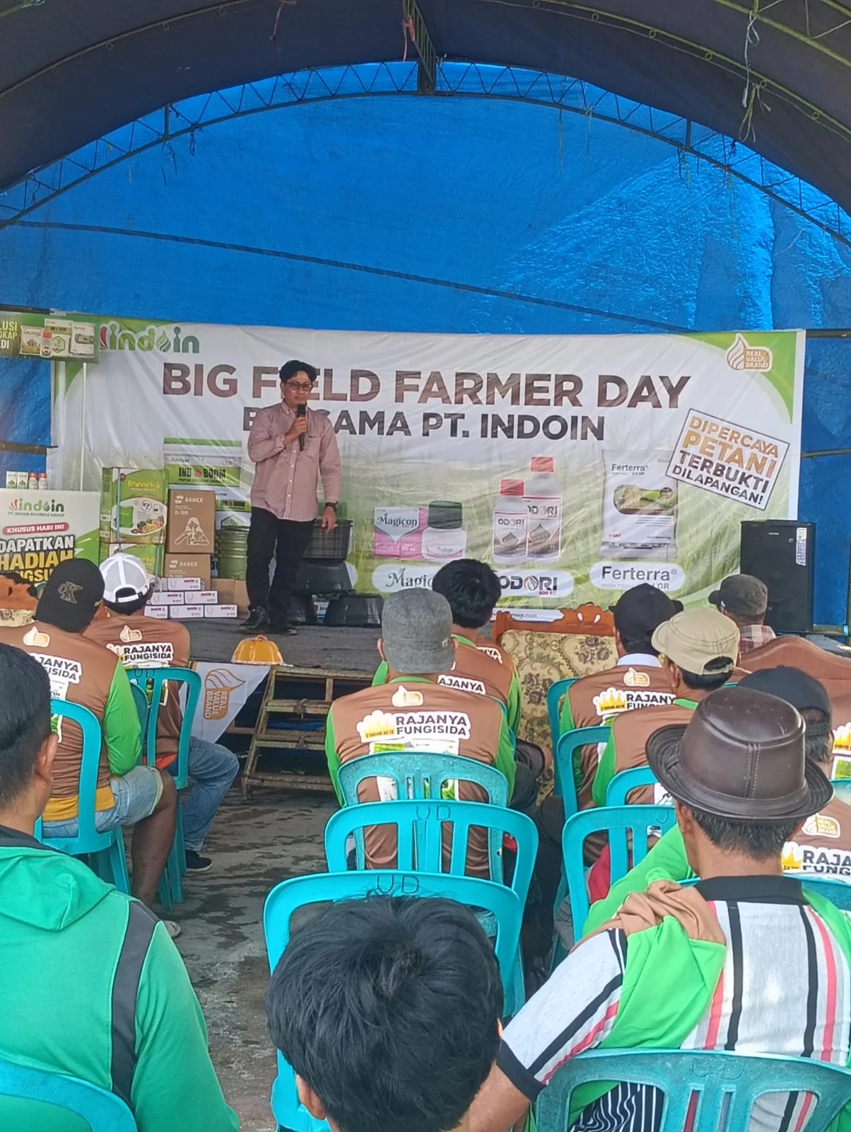 Big Field Farmer Day PT. Indoin Business Group: Perkenalkan Produk Unggulan dan Tingkatkan Wawasan Petani
