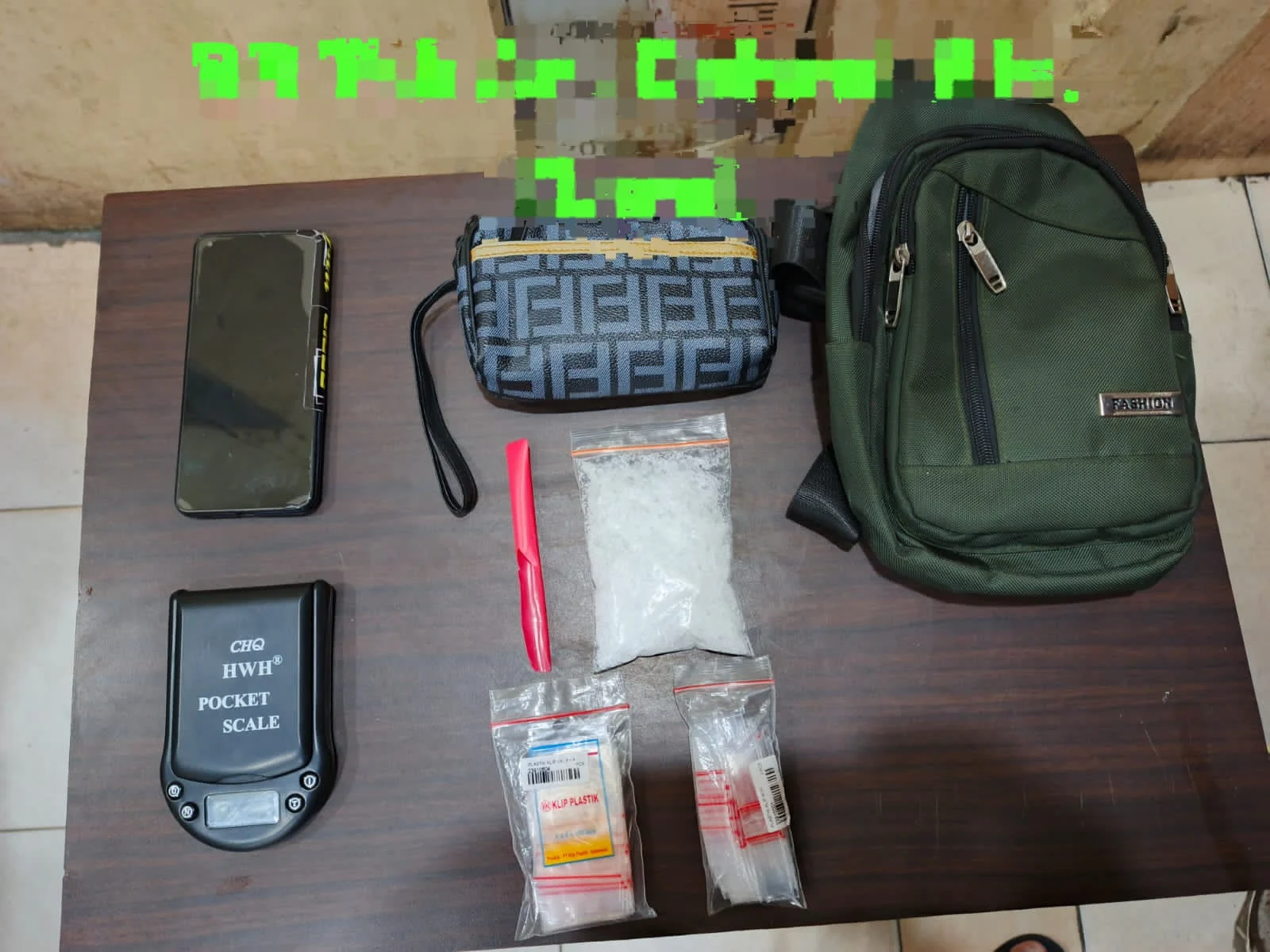 Satresnarkoba Polres Langkat Tangkap Pria Pemilik 64,74 Gram Sabu di Stabat.