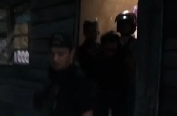 Sat Reskrim Polres Pelabuhan Belawan Tangkap Pelaku Curat di Gabion Belawan.
