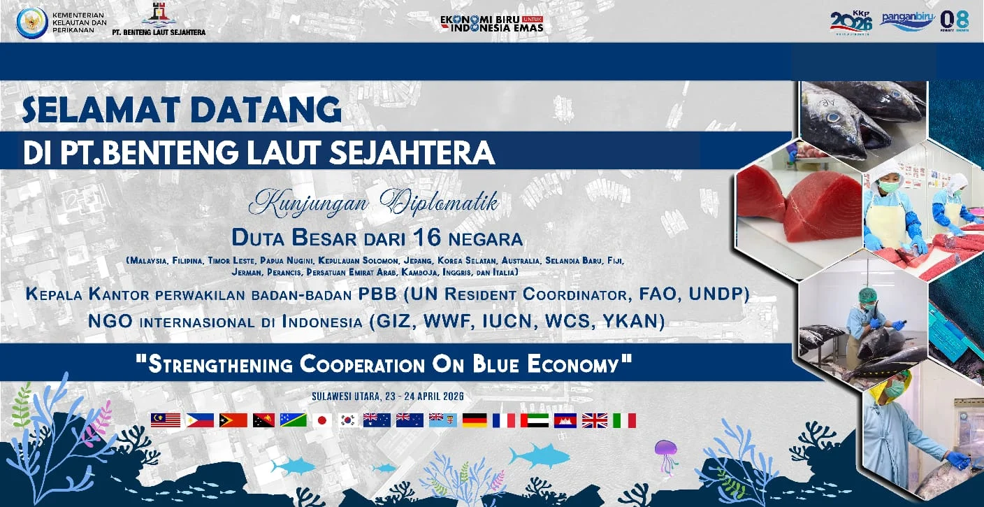 Luar Biasa! PT BLS Benteng Laut Sejahtera Jadi Tuan Rumah 16 Duta Negara untuk Penguatan Ekonomi Biru