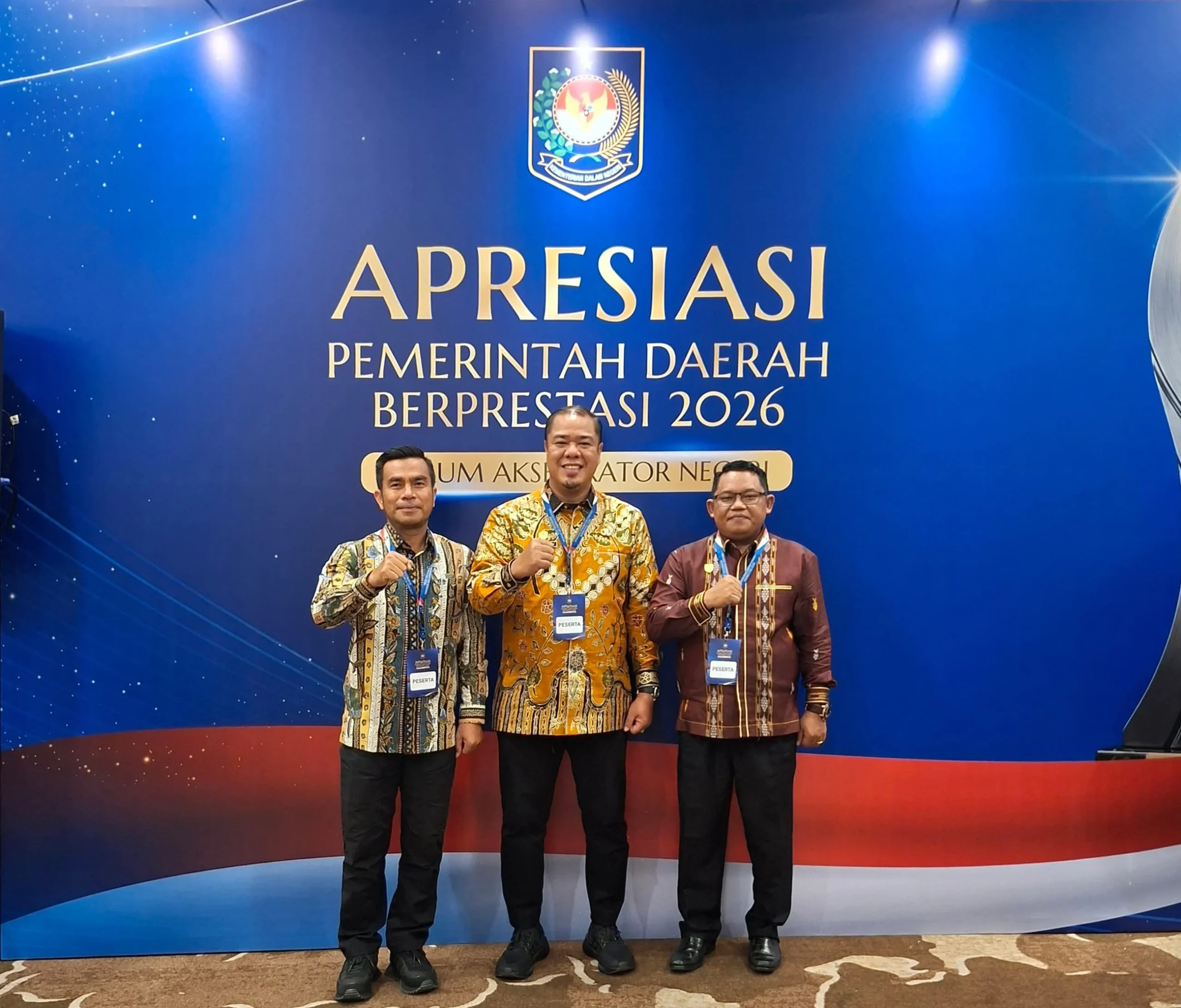*Pemkab Batu Bara Raih Juara III Creative Financing pada Ajang Apresiasi Pemerintah Daerah Berprestasi 2026