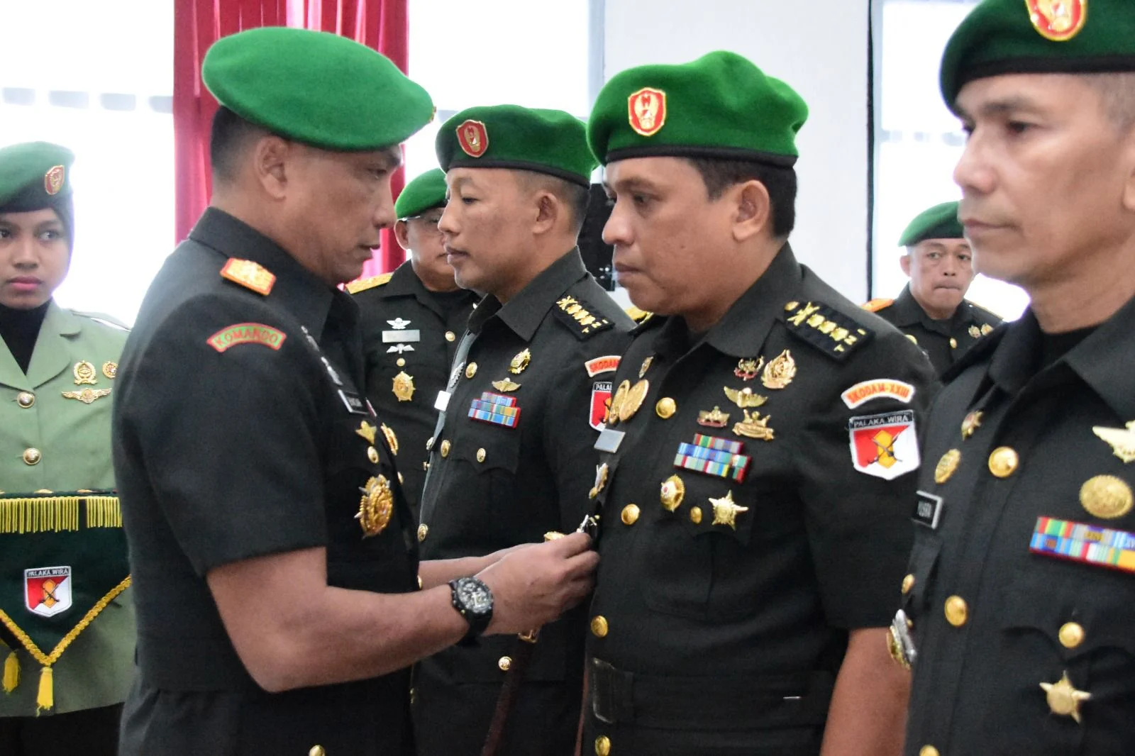 “PANGDAM XXIII/PALAKA WIRA PIMPIN SERTIJAB EMPAT PEJABAT KODAM”
