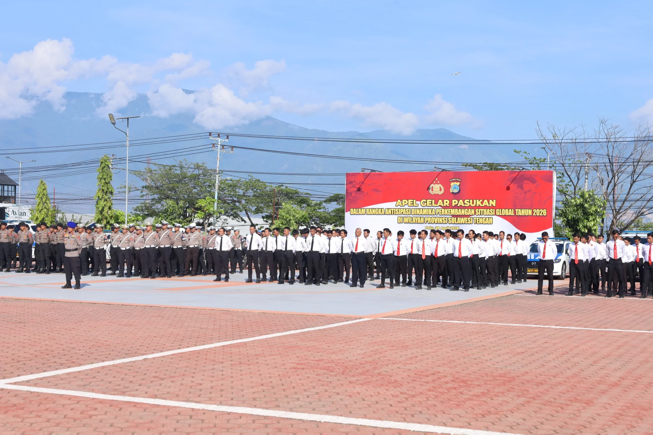 Polda Sulteng Gelar Apel Pasukan Antisipasi Dampak Situasi Global 2026*
