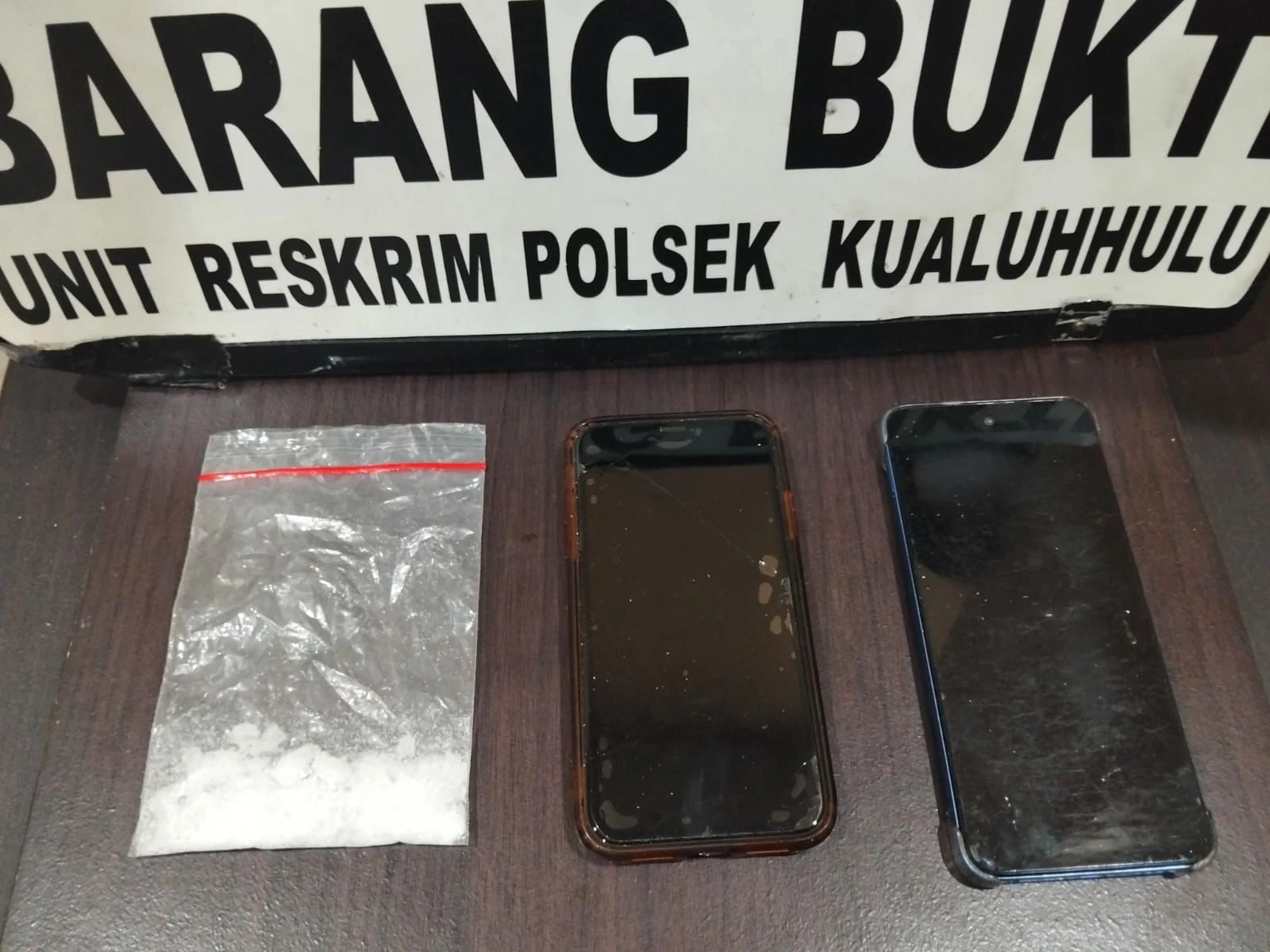 Lagi, Team Ops Polsek Kualuh Hulu Sikat Pengedar Narkoba 2 Orang Diamankan , BB Sabu 10,10 Gram. 