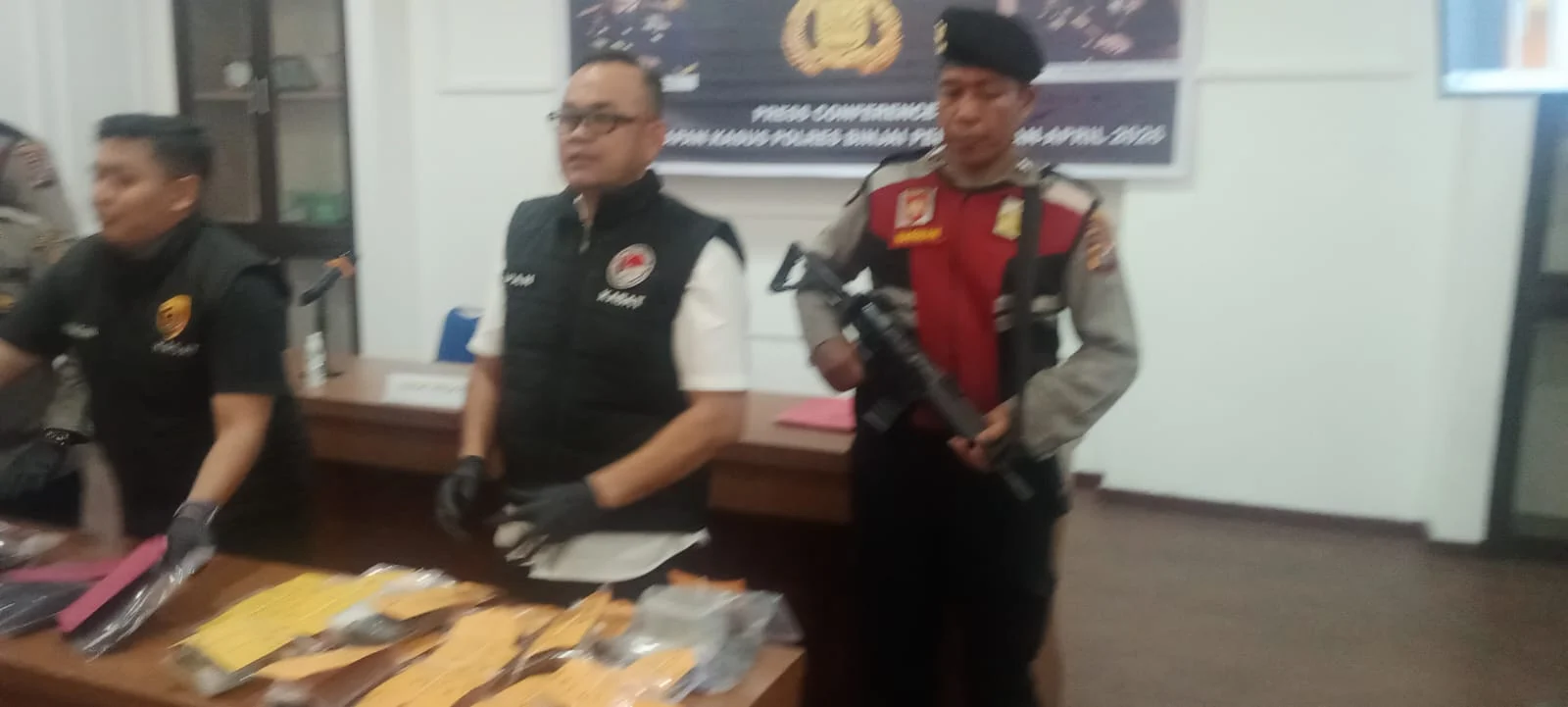 Polres Binjai Ungkap 82 Kasus Narkoba dan 24 Kasus Kejahatan Jalanan.
