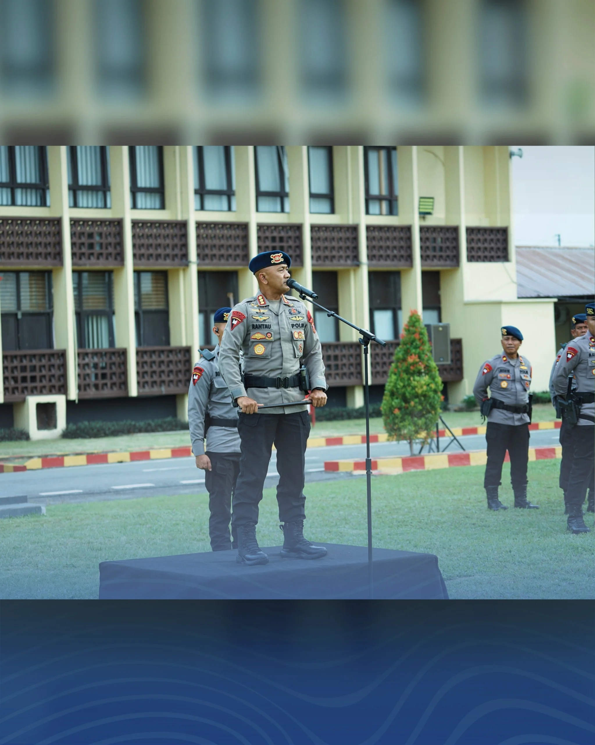 Satuan Brimob Polda Sumut Siaga Total Sambut May Day 2026, Apel Kesiapsiagaan Humanis Tegaskan Pengamanan Maksimal
