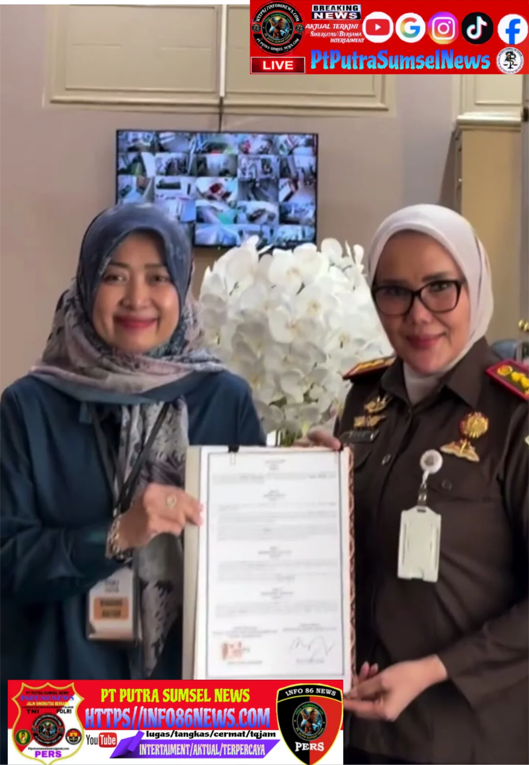 Perjanjian Kerja Sama Kejaksaan Negeri Ciamis&BPJS Ketenagakerjaan