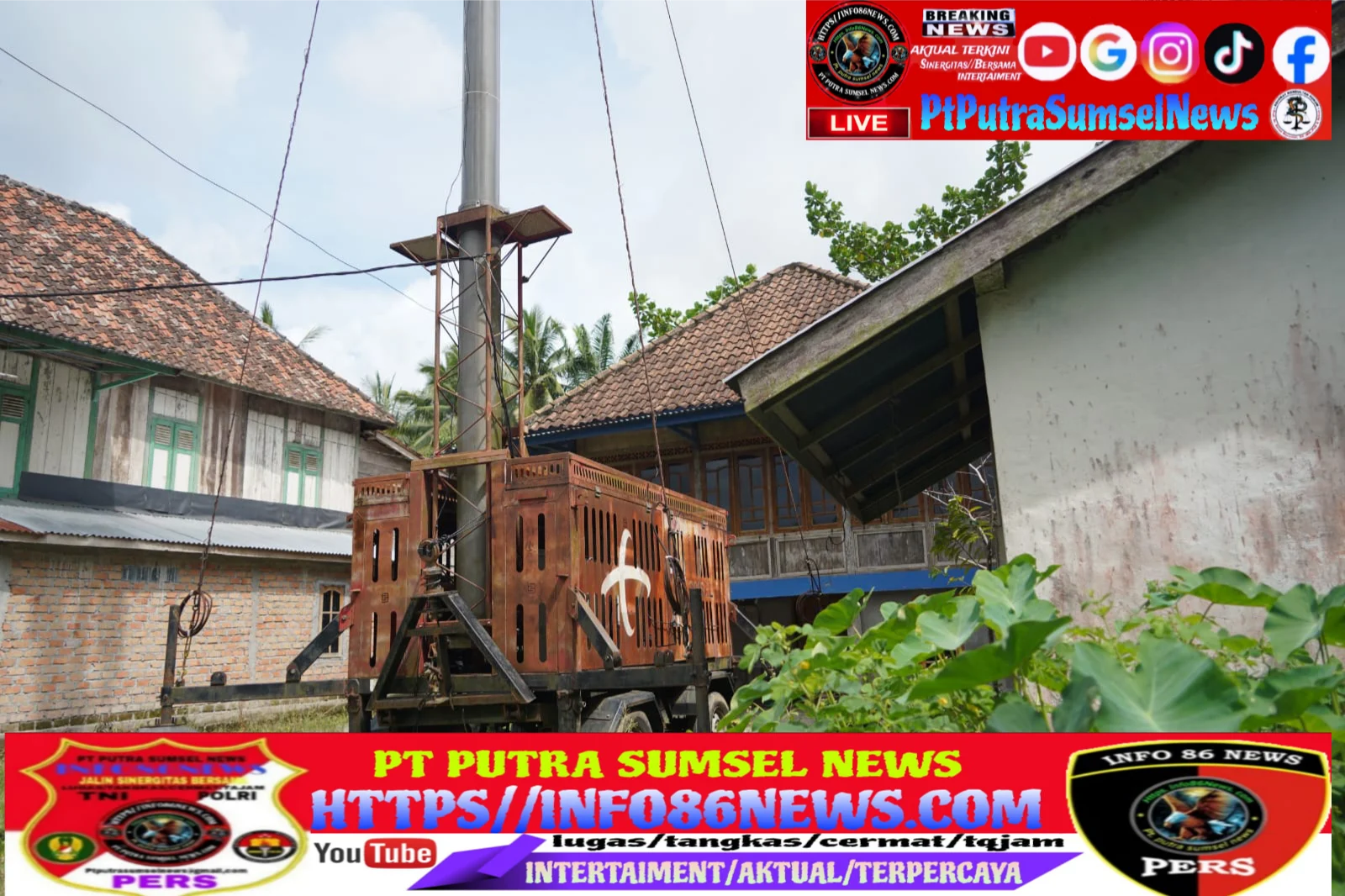 BTS Telkomsel Beroperasi, Blank Spot di Desa Kuripan Kini Teratasi