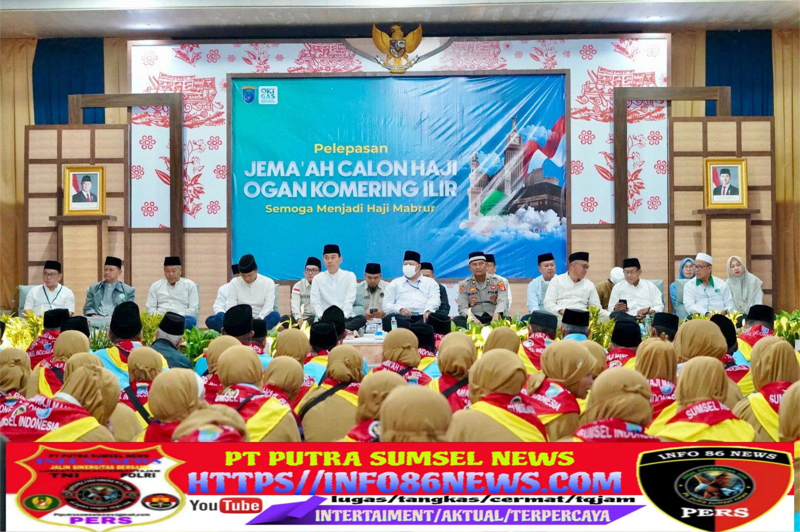 217 Calon Haji OKI Berangkat, Bupati Pesan Jaga Kebersamaan
