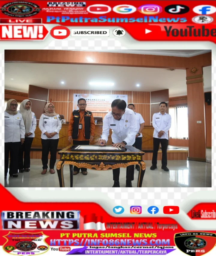 OKI Canangkan Desa Cinta Statistik 2026, Perkuat Tata Kelola Data dari Tingkat Kelurahan