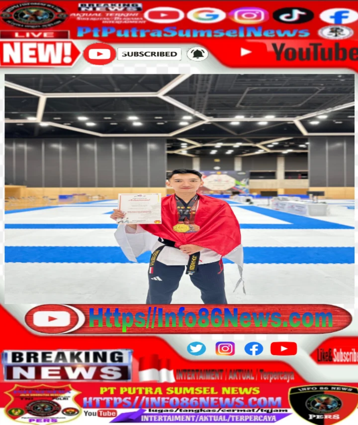 *Personel Polda Sulteng Ukir Prestasi Internasional, Borong Tiga Medali di Kejuaraan Taekwondo Dunia di Jepang*