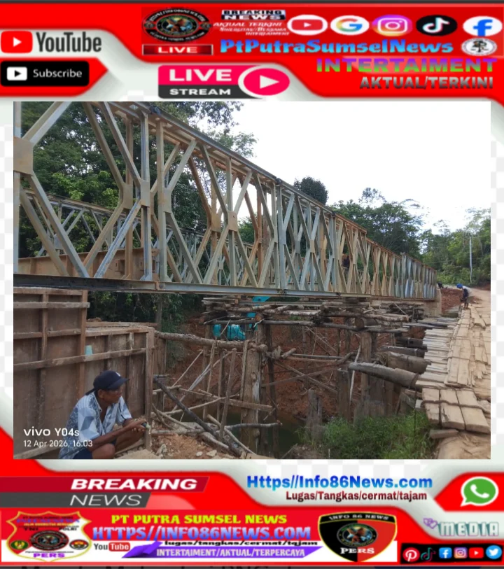 "Jembatan Bailey Kapuas Jadi Sorotan: Tiang Pancang Kurang,Material Diduga Tak Standar"
