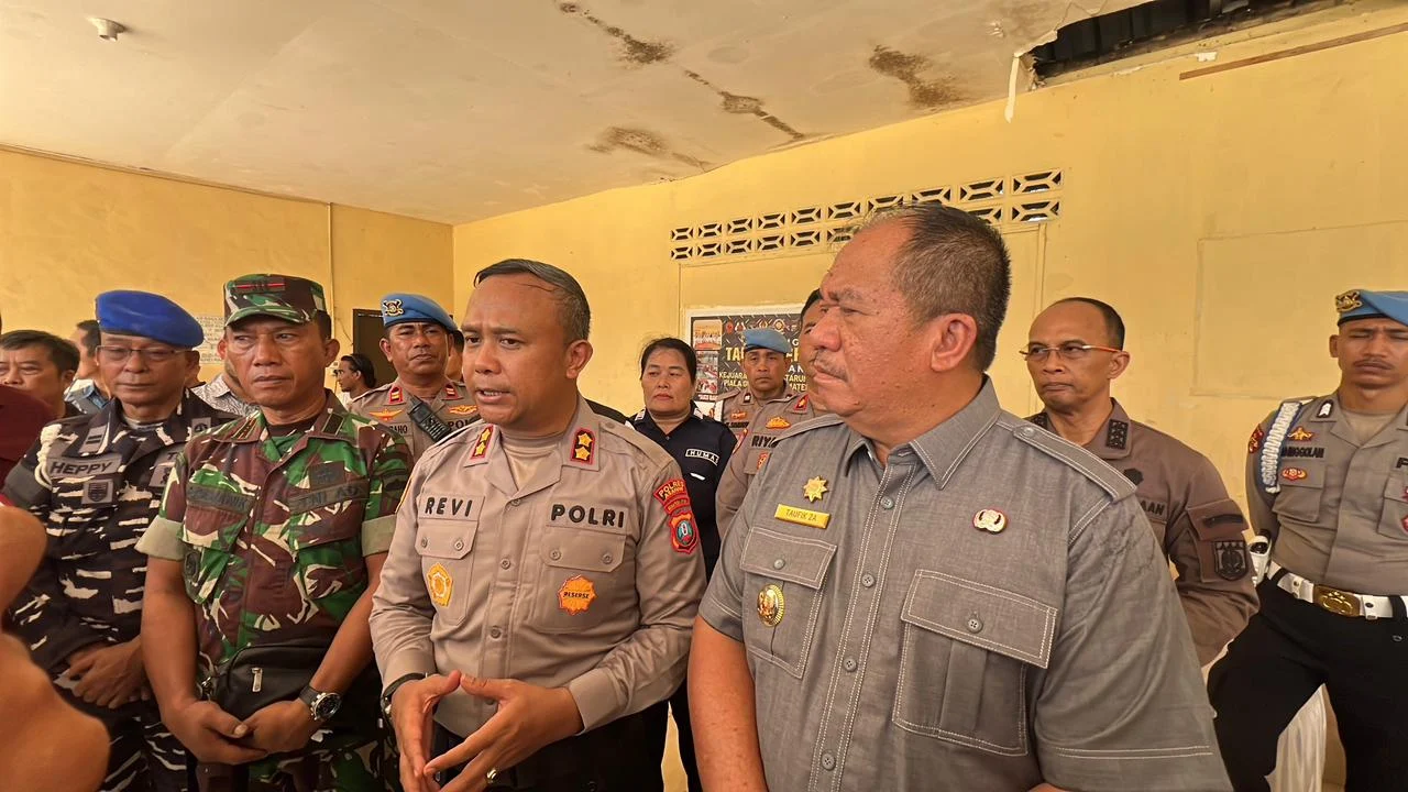 Kapolres Asahan Pimpin Press Release, 5 Kg Sabu Asal Malaysia Berhasil Digagalkan
