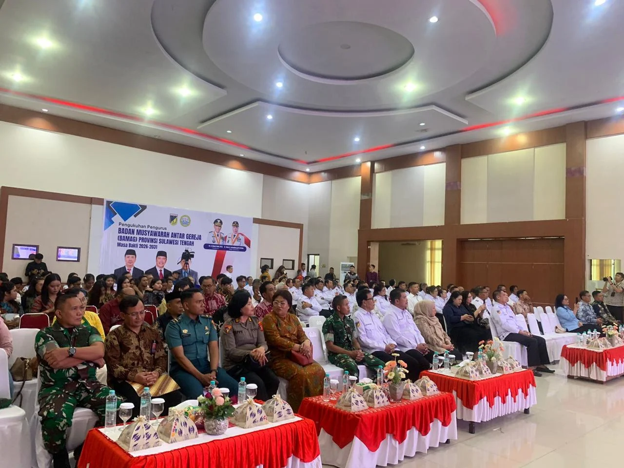 "KABINTALJARAHDAM XXIII/PALAKA WIRA HADIRI PENGUKUHAN PENGURUS BAMAG SULTENG 2026–2031"