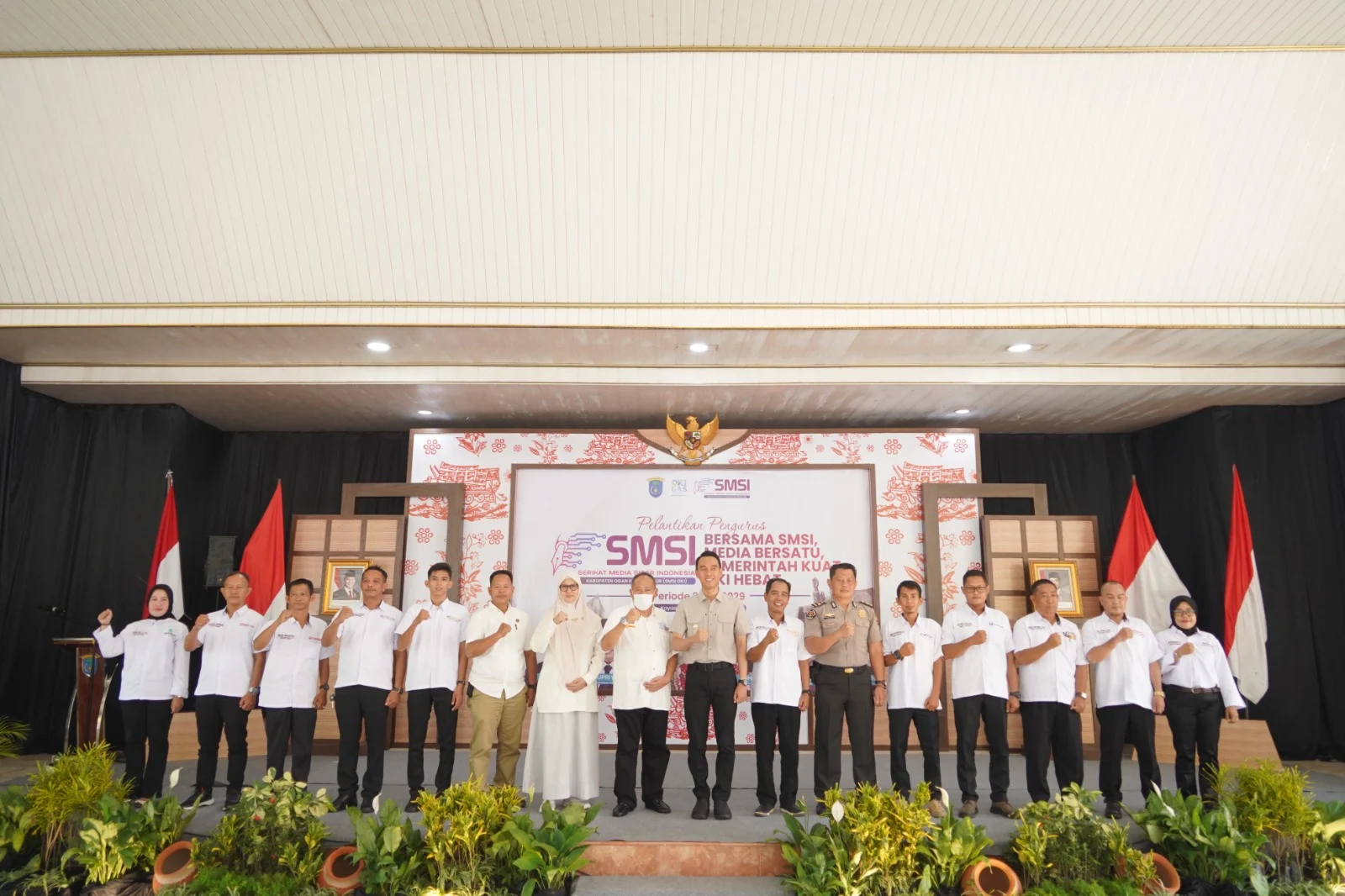 Bupati OKI Ajak SMSI Kawal Akurasi Informasi dan Redam Hoaks