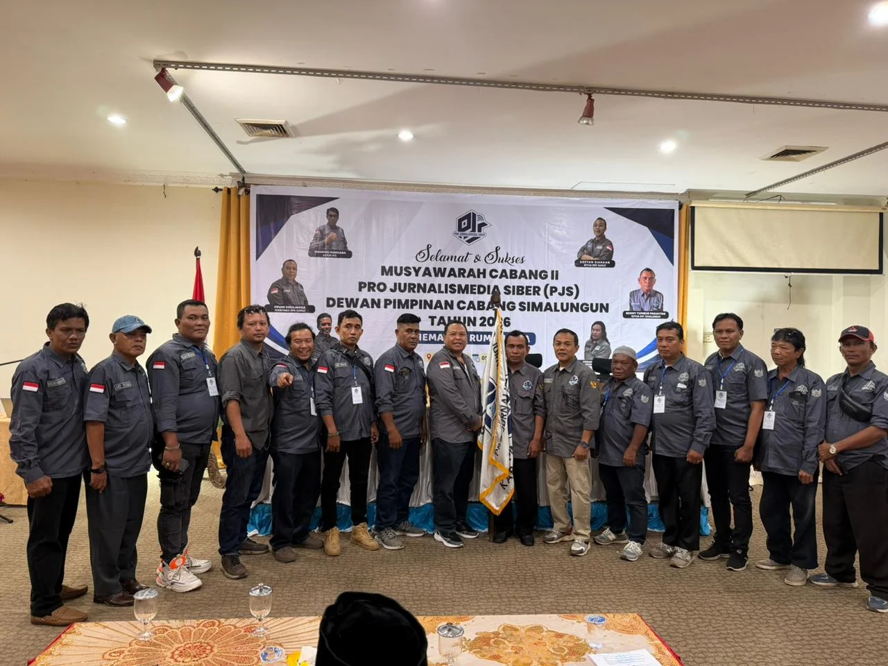 Aklamasi Muscab II PJS Simalungun 2026, Tumbur Panjaitan Terpilih Kembali
