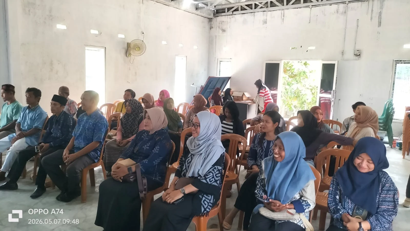 Kapus Lompeta  Singgani Tambu Asmir, SKM, Dengan Terbentuknya  Ramah Imunisasi Desa  Kampung Baru Akan Lahirkan Anak - Anak Yang Cerdas Dan Sehat
