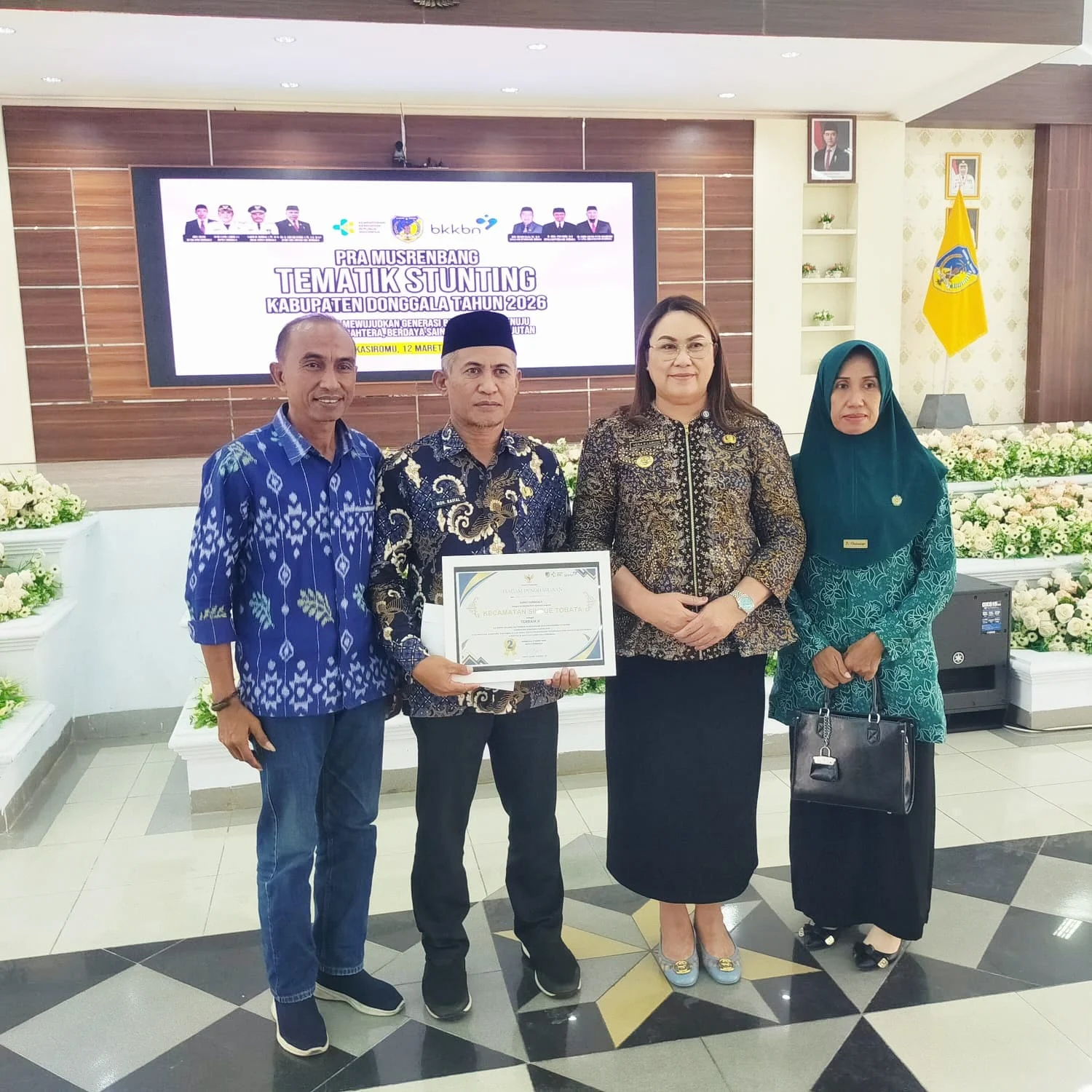 Kapus Kayuwou Sindue Tobata Efendi, SKM, Berharap Stunting Tetap Terendah, Dan Jadi Cambuk Meningkatkan Penurunan Angka Stunting Di Wilayah Kec. Sindue Tobata 