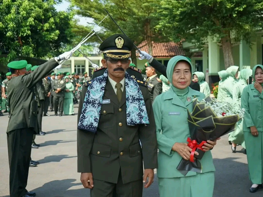 Acara Pelepasan Purna Tugas Kasdim 0613/Ciamis Letkol Inf Nirca Zahrudin
