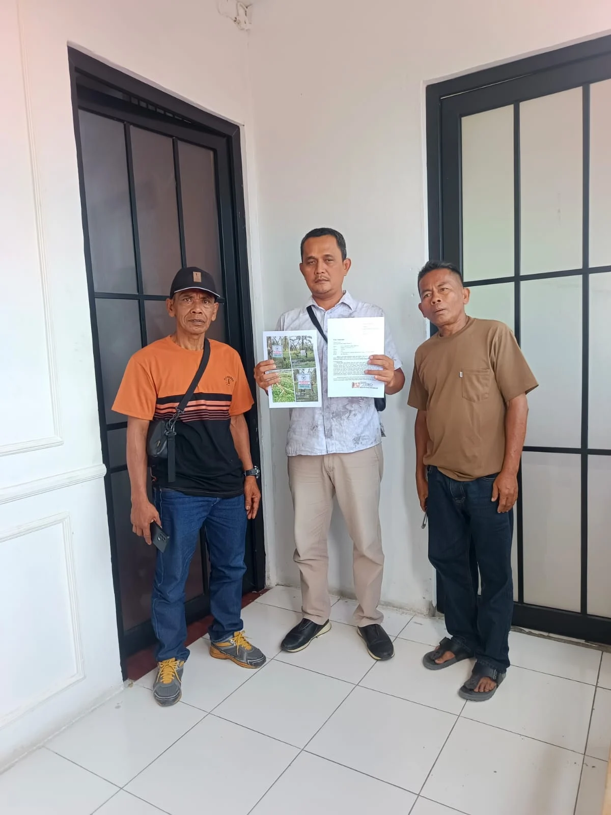 Oknum Salah Satu Ketua Organisasi di Asahan Diduga Cabut dan Rusak Plank Forwaka di Laporkan ke Polisi

