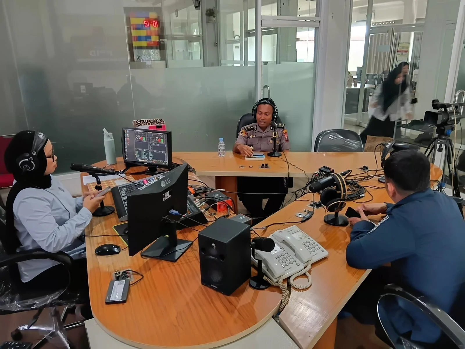 Sekira 49 Pelajar Diamankan hingga Sajam Disita, Kapolsek Biru-Biru Beberkan Cara Tekan Geng Motor dan Tawuran.
