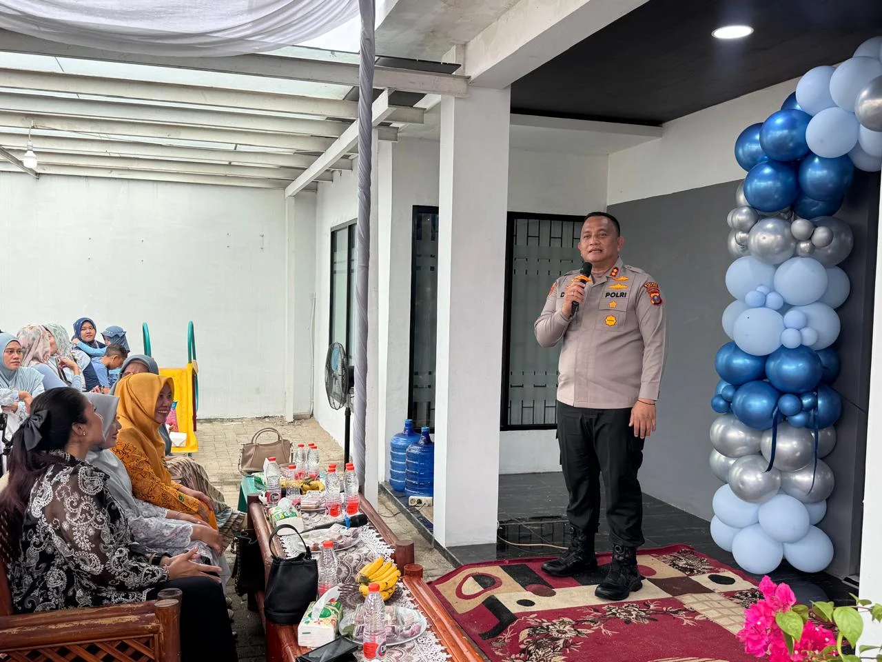 Kapolres Batu Bara Hadiri Grand Opening TK Insan Berbudi di Lima Puluh