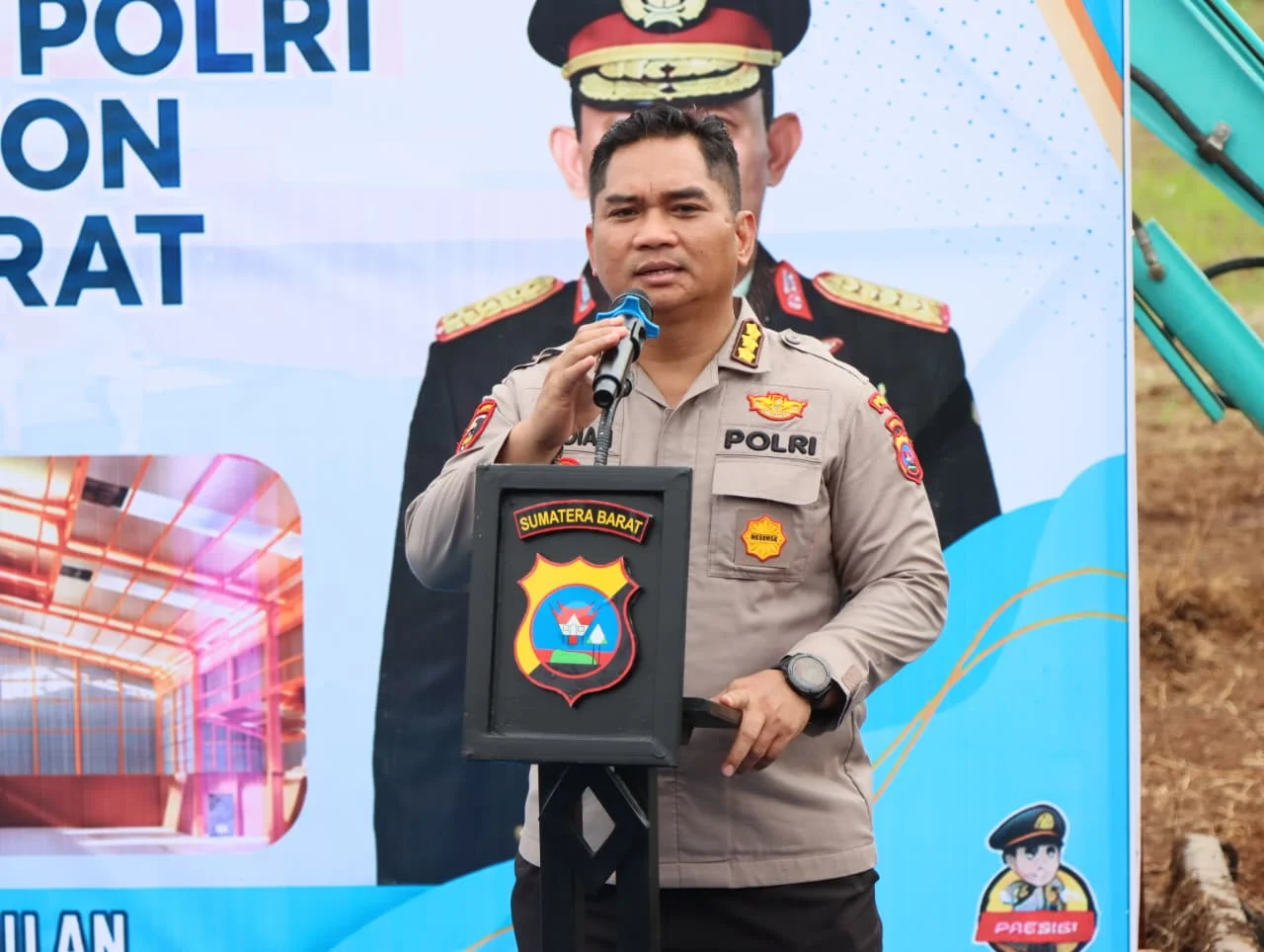Polres Solok Kota Ikuti Groundbreaking Gudang Ketahanan Pangan Polri dan Panen Raya Serentak Kuartal II 2026 Bersama Presiden Prabowo Subianto
