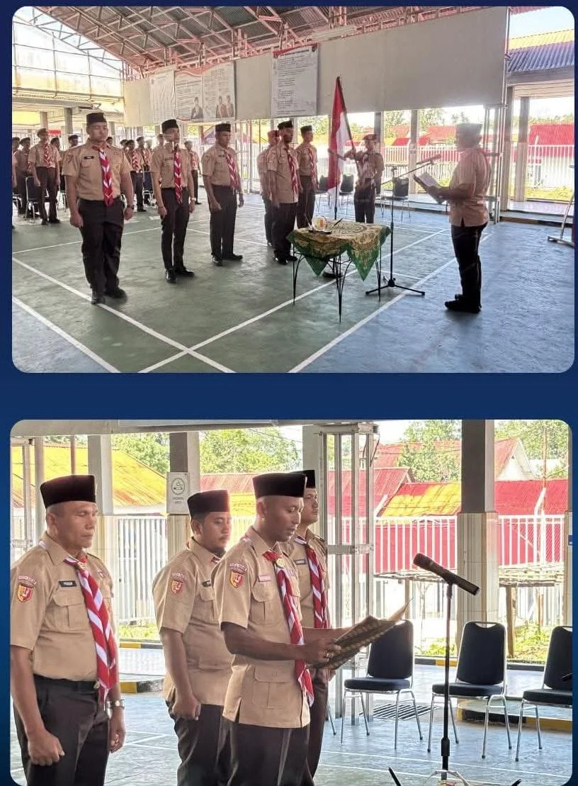 Dari Balik Tembok Pembinaan, Semangat Pramuka Berkobar di Lapas Solok