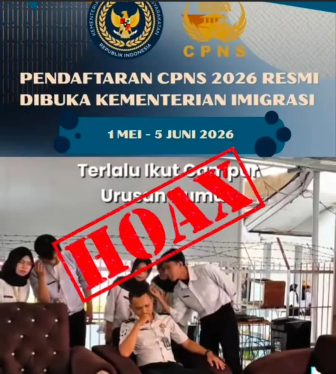 Waspada Informasi Hoax! Masyarakat Diminta Cek Informasi CPNS Hanya di Situs Resmi
