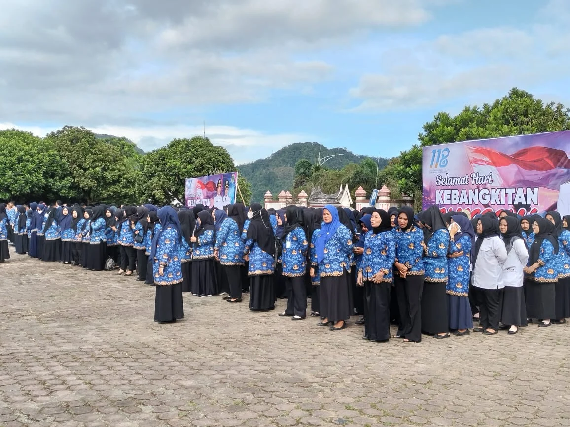 Upacara Hari Kebangkitan Nasional ke-118 di Kabupaten Solok Berlangsung Khidmat