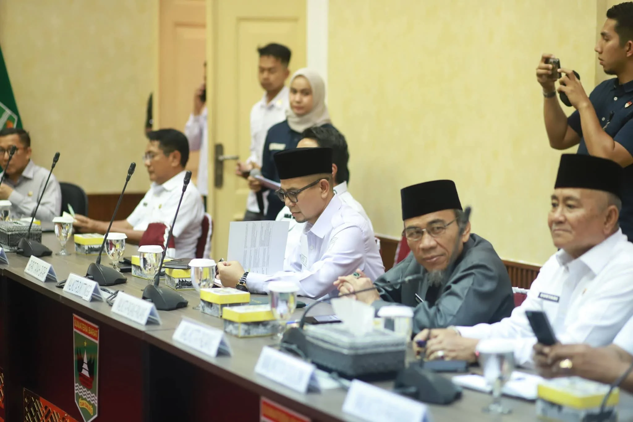 Wawako Solok Hadiri Rakor Kepala Daerah se-Sumatera Barat, Bahas Percepatan Program Nagari Creative Hub