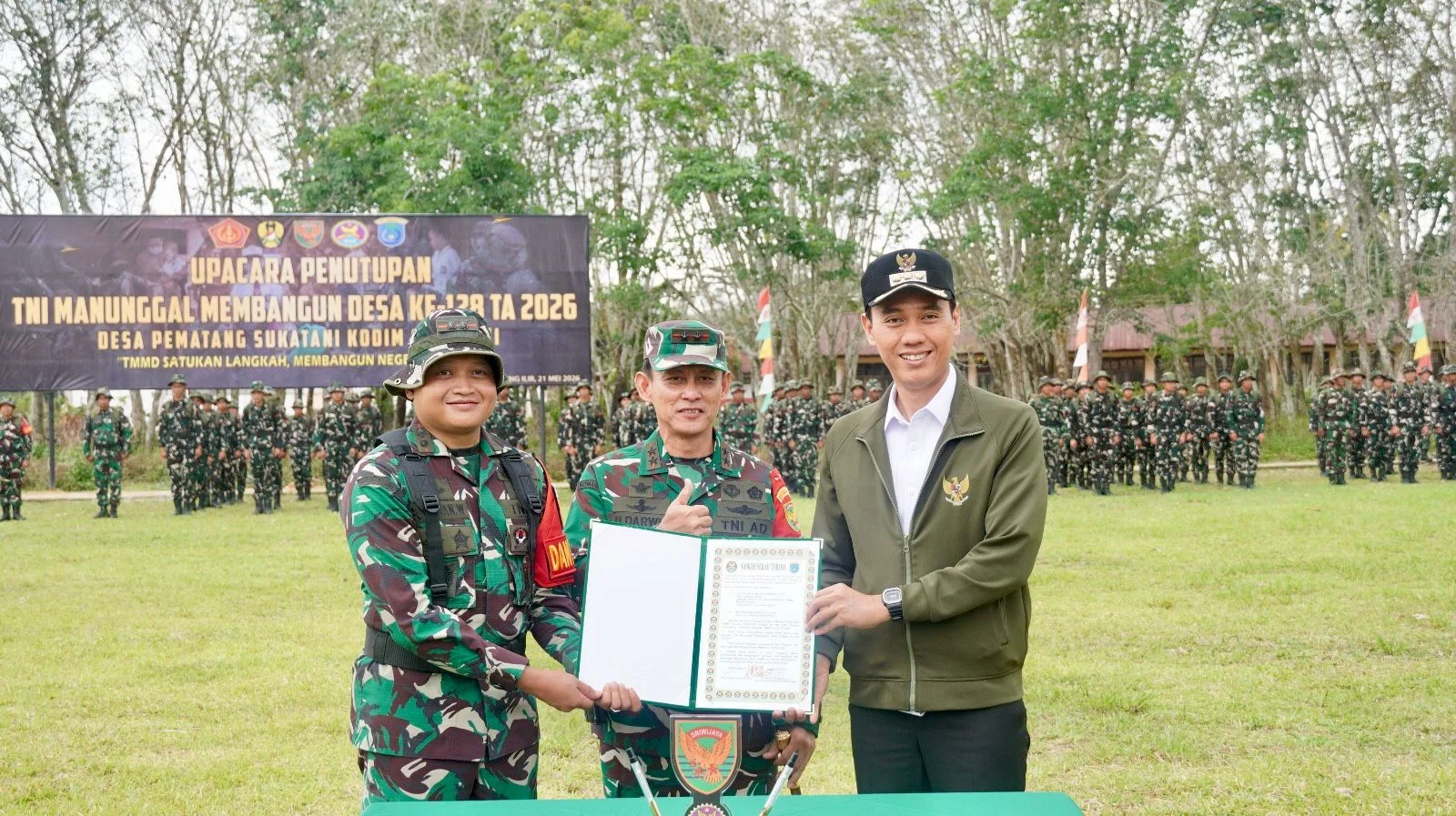 TMMD ke-128 Rampungkan Infrastruktur Dasar, Perkuat Ketahanan Pangan