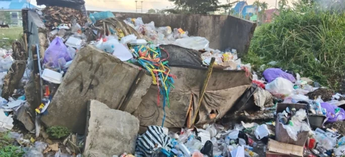 Warga Kuala Kurun Keluhkan TPS di Depan Rumah, Air Kotor Sampah Meluber Saat Hujan