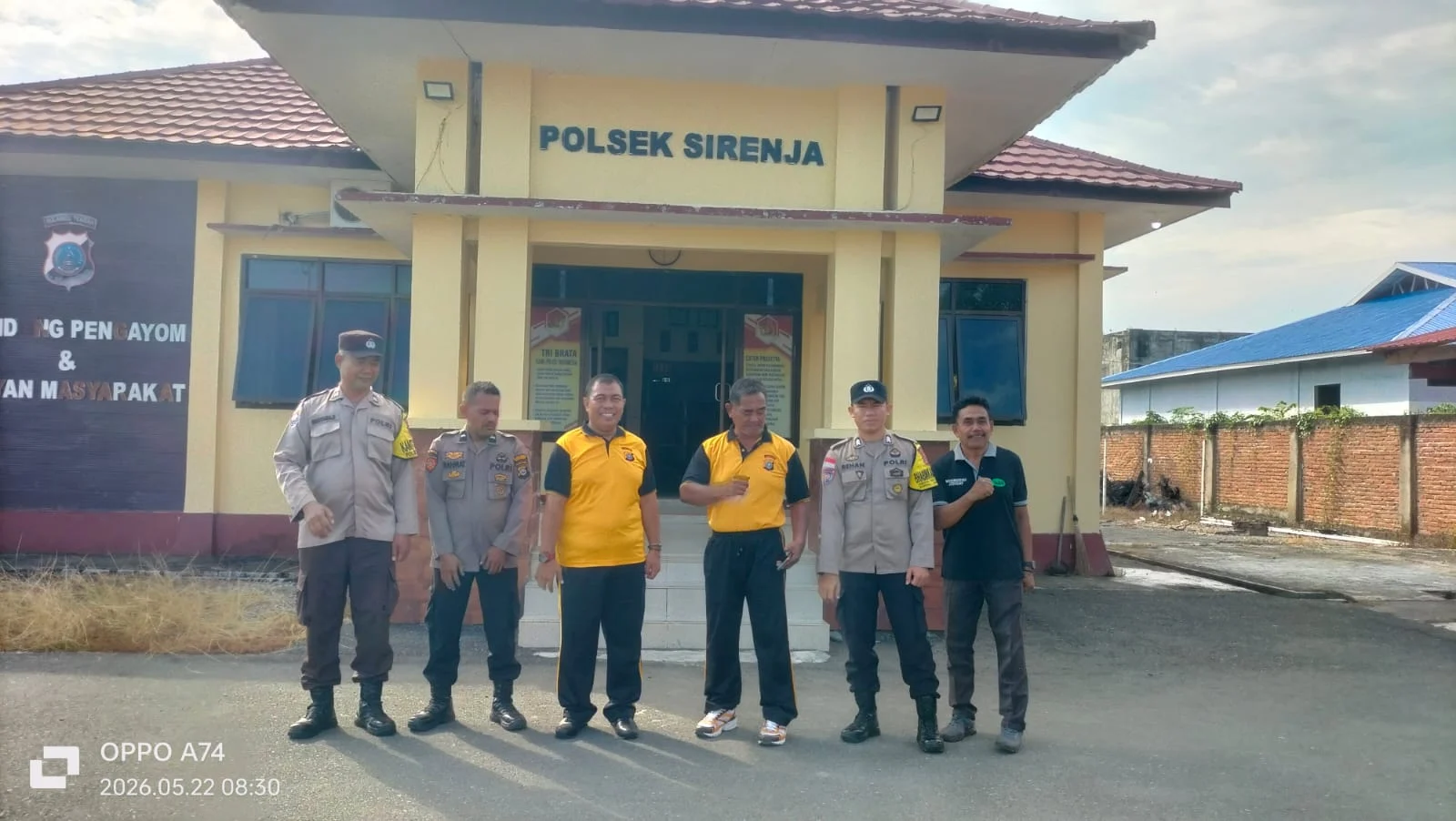 Kapolres Donggala, Melalui Kapolsek Sirenja, Iptu Ahmat Coridji, Fungsi Kamtibmas Lebih Diutamakan Untuk Bersama - Sama Ciptakan Situasi Yang Aman  Kondusif 
