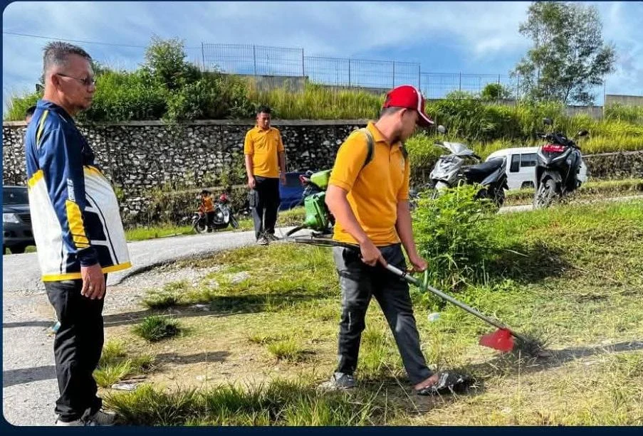 Warga Binaan Lapas Solok Turun Goro Bersama Pemko, Bukti Nyata Pembinaan Humanis