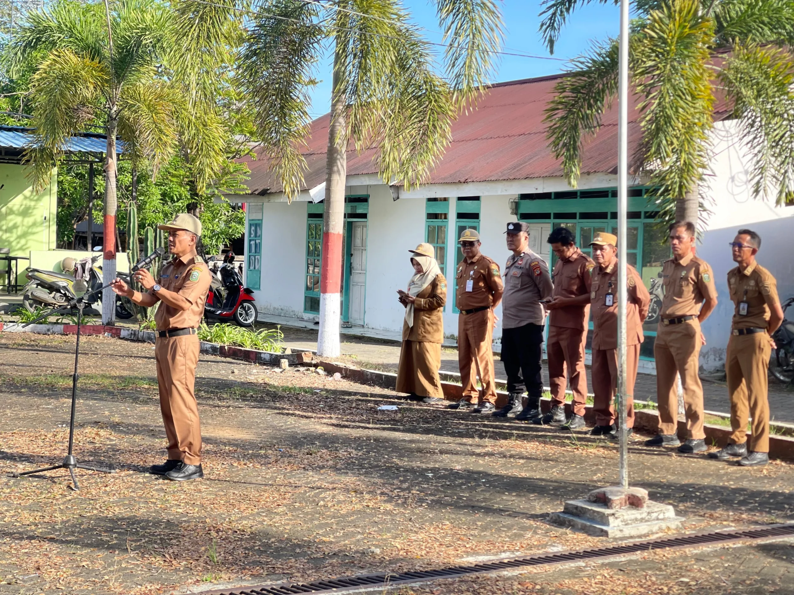 Apel Gabungan Kecamatan Laikang 25 Mei 2026: Camat Marwan Tekankan Aplikasi One Click hingga Percepatan Pajak PBB
