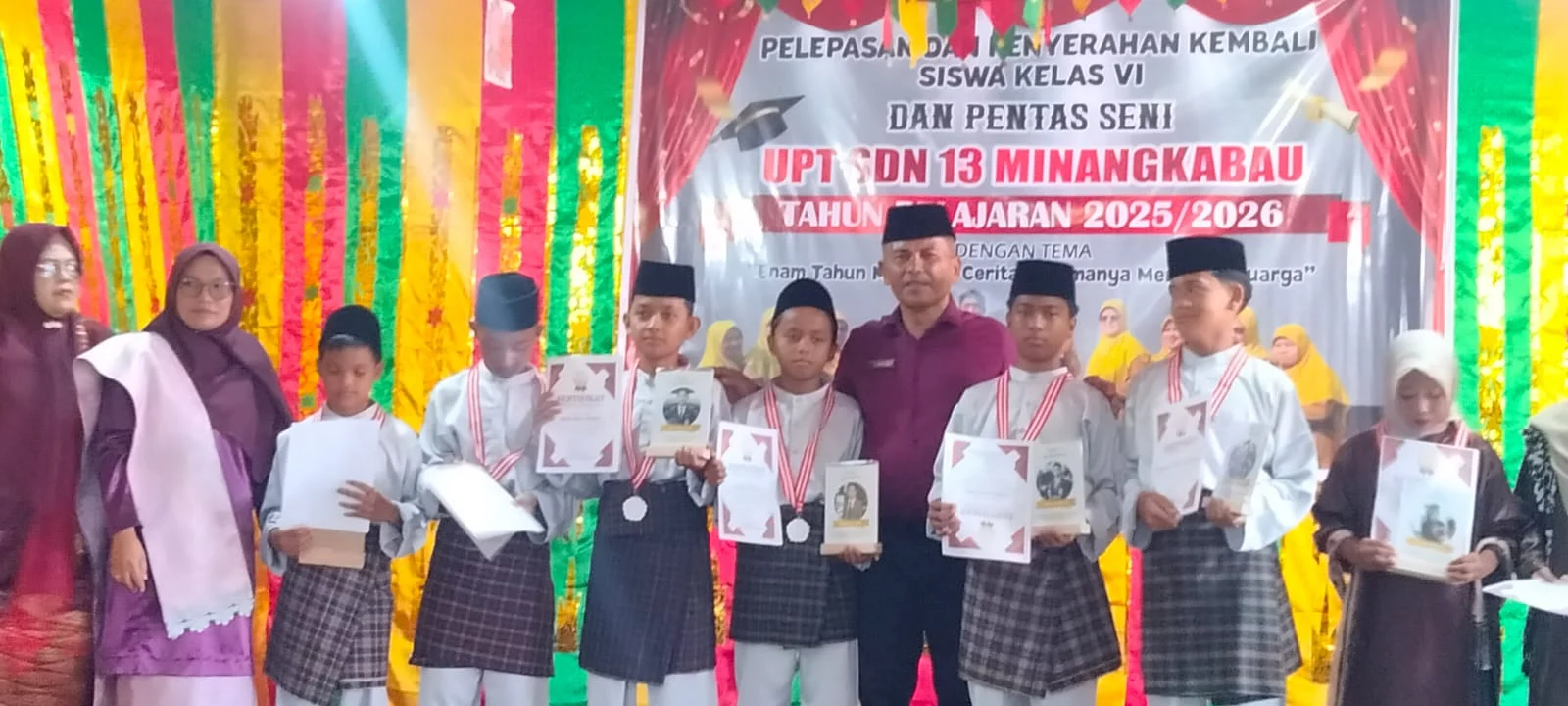 Perpisahan Siswa Kelas VI SD Negeri 13 Minangkabau Tahun Ajaran 2025/2026